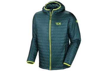 Image of Mountain Hardwear Thermostatic Hooded Jacket - Men's-Sherwood-X-Large