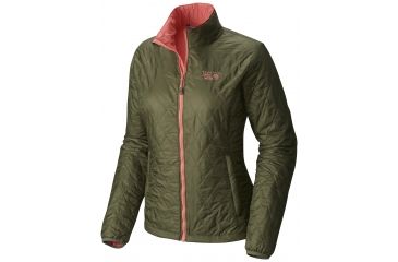 Image of Mountain Hardwear Thermostatic Jacket - Women's-Stone Green-Medium