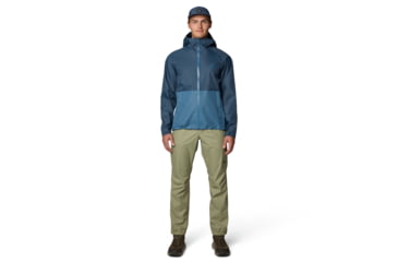 Image of Mountain Hardwear Threshold Jacket - Mens, Moon Blue, Adriatic Blue, L, 190423032549