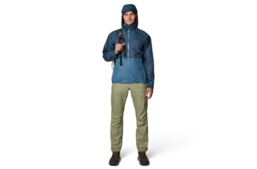 Image of Mountain Hardwear Threshold Jacket - Mens, Moon Blue, Adriatic Blue, L, 190423032549
