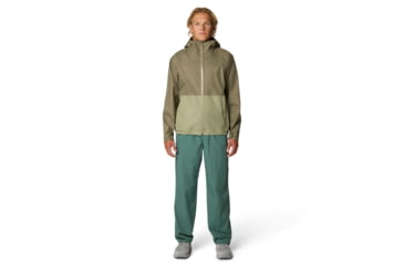 Image of Mountain Hardwear Threshold Jacket - Mens, Stone Green, Mantis Green, S, 190423032617