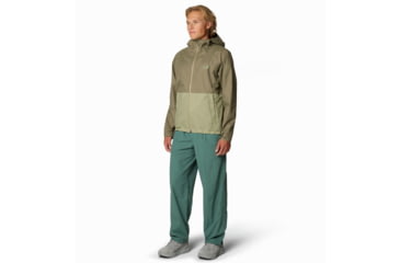 Image of Mountain Hardwear Threshold Jacket - Mens, Stone Green, Mantis Green, S, 190423032617