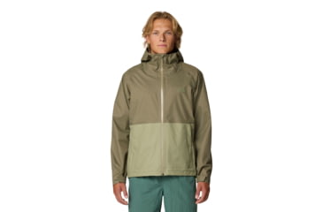Image of Mountain Hardwear Threshold Jacket - Mens, Stone Green, Mantis Green, S, 190423032617