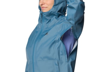 Image of Mountain Hardwear Threshold Jacket - Womens, Adriatic Blue, XS, 190423048519