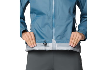 Image of Mountain Hardwear Threshold Jacket - Womens, Adriatic Blue, XS, 190423048519