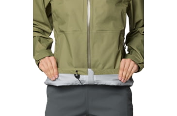 Image of Mountain Hardwear Threshold Jacket - Womens, Mission Olive, XL, 190423048458
