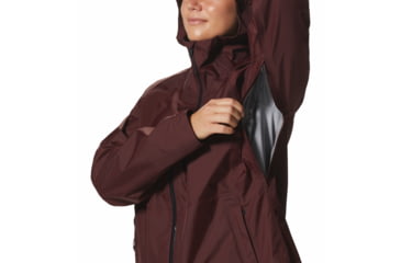 Image of Mountain Hardwear Threshold Jacket - Womens, Washed Raisin, Small, 2024691629-Washed Raisin-S