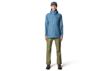 Image of Mountain Hardwear Threshold Parka - Womens, Adriatic Blue, S, 190423037636
