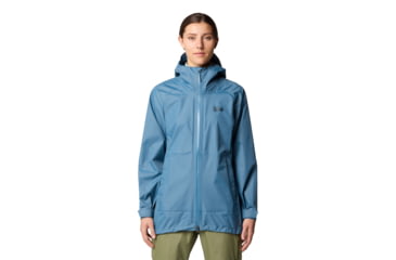 Image of Mountain Hardwear Threshold Parka - Womens, Adriatic Blue, S, 190423037636