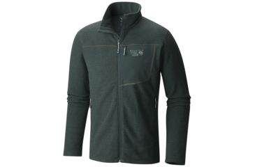 Image of Mountain Hardwear Toasty Twill Jacket - Men's-Dark Forest-Large