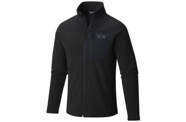 Image of Mountain Hardwear Toasty Twill Jacket - Mens-Black/Titanium-Large