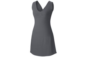 Image of Mountain Hardwear Tonga Solid Dress - Women's-Graphite-X-Small
