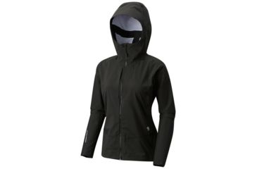 Image of Mountain Hardwear Touren Hooded Jacket - Women's, Stealth Grey, XL 1765361006-XL
