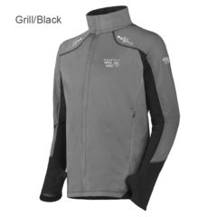 Image of Mountain Hardwear Transition Super Pwr Jacket - Grill/Blk-Large