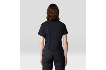 Image of Mountain Hardwear Trekkin Go Short Sleeve Shirt - Women's, Black, L, 2023271-010-L