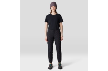 Image of Mountain Hardwear Trekkin Go Short Sleeve Shirt - Women's, Black, L, 2023271-010-L