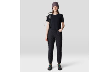 Image of Mountain Hardwear Trekkin Go Short Sleeve Shirt - Women's, Black, L, 2023271-010-L