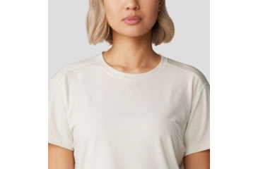 Image of Mountain Hardwear Trekkin Go Short Sleeve Shirt - Women's, Stone, L, 2023271-022-L