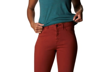 Image of Mountain Hardwear Twill Ankle Jean - Womens, Rusted, 8, 32, OL7728801-8-R
