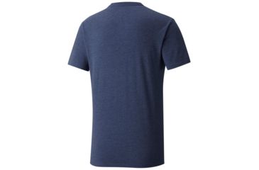 Image of Mountain Hardwear Wearable Sleeping Bag Short Sleeve T-Shirt - Men's, Heather Zinc, S 1764361493-S