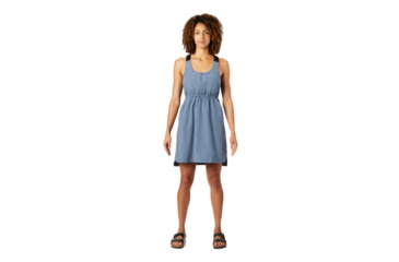 Image of Mountain Hardwear Wondervalley Cinch Dress - Women's, Light Zinc, Medium, 1890751441-M