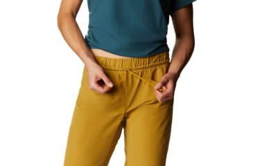 Image of Mountain Hardwear Wondervalley Pant - Womens, Dark Bolt, Medium, Regular, 1880671236-M