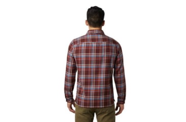 Image of Mountain Hardwear Woolchester Long Sleeve Shirt - Mens, Dark Umber, Medium, 1851191259-M