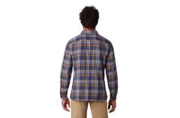 Image of Mountain Hardwear Woolchester Long Sleeve Shirt - Mens, Zinc, Extra Large, 1851191492-XL