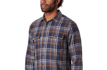 Image of Mountain Hardwear Woolchester Long Sleeve Shirt - Mens, Zinc, Extra Large, 1851191492-XL