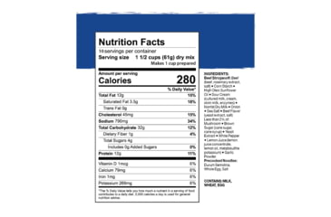 Image of Mountain House Beef Stroganoff, 10 Servings, 30149