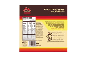 Image of Mountain House Beef Stroganoff with Noodles, 3 Servings, 54119