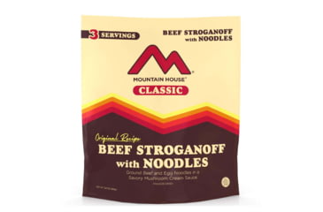 Image of Mountain House Beef Stroganoff with Noodles, 3 Servings, 54119