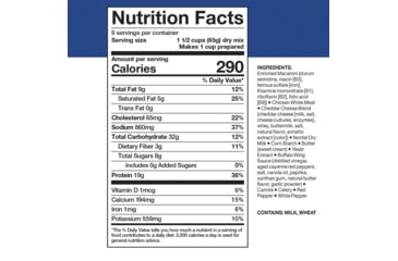 Image of Mountain House Buffalo Style Chicken Mac &amp; Cheese, 8 Servings, 30101