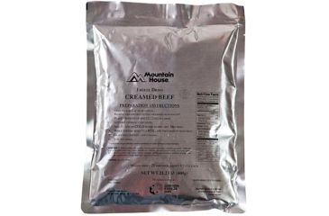 Image of Mountain House Creamed Beef Foil Pack - 25 Servings