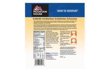 Image of Mountain House Fusilli Pasta with Italian Sausage Food, 53107