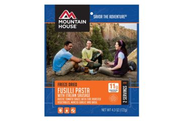 Image of Mountain House Fusilli Pasta with Italian Sausage Food, 53107