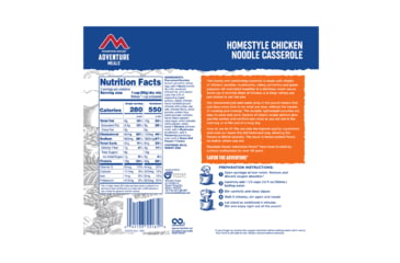Image of Mountain House Homestyle Chicken Noodle Casserole, 2 Servings, 55161