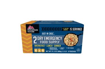 Image of Mountain House Just In Case 2 Day Emergency Food Supply