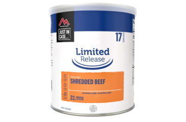 Image of Mountain House Limted Edition Shredded Beef, 17 Servings, 30211