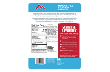 Image of Mountain House Mexican Adobo Rice and Chicken, 136.4 g, 50171