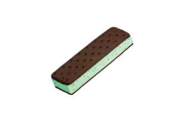 Image of Mountain House Mint Chocolate Chip Ice Cream Sandwich, 1 Serving, 55529