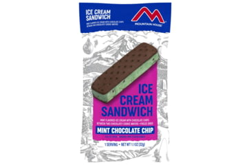 Image of Mountain House Mint Chocolate Chip Ice Cream Sandwich, 1 Serving, 55529