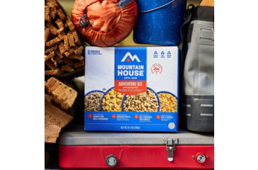 Image of Mountain House Adventure Weekender Kit Can Pouches Total/Kit