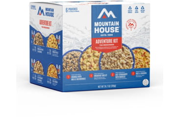 Image of Mountain House Adventure Weekender Kit Can Pouches Total/Kit