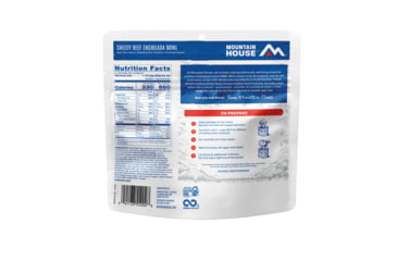 Image of Mountain House Cheesy Beef Enchilada Bowl Pouch, 2, 51130