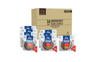 Image of Mountain House Just in Case... 14-Day Emergency Kit, 42 pouches