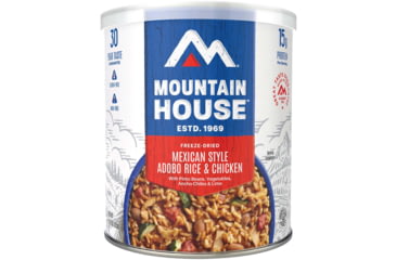 Image of Mountain House Mexican Style Adobo Rice with Chicken Can