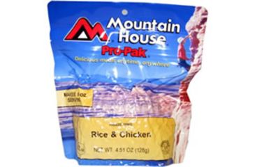 Image of Mountain House Rice &amp; Chicken Pro-Pak 2 Servings