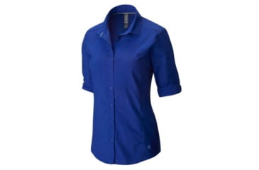 Image of Mountain Hardwear Canyon Long Sleeve Shirt - Womens-Dynasty-2 mth0590-Dynasty-2