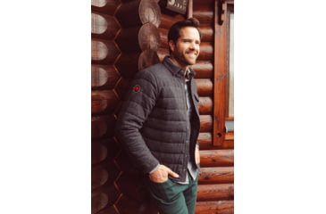 Image of Mountain Khakis Archer Herringbone Shirtjac Classic Fit - Mens, Jackson Grey, M, I21021JACKSON GREYM